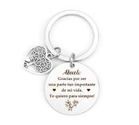 Regalo Abuelo Navidad Llavero Abuelo Originales - Regalo de Jubilación y Cumpleaños para Hombre