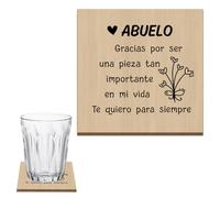 Regalo Abuelo,Regalo del Día del Padre,Regalos para Abuelos,Regalo Abuelos,para Regalos De Abuelos,Regalos Abuelos,Regalos Abuelo,Posavasos,Regalo Abuelo Cumpleaños,Regalo Abuelo Navidad