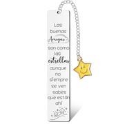 Regalo Amiga Marcadores Libros Regalo Graduación Amistad Apreciación Amigos Aliento Ir A La Universidad Recuerdo Cumpleaños Navidad Larga Distancia Acompañar Recordatorio Accesorio De Libro (2)