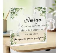 Regalo Amiga Regalos para Amigas Regalo Mejor Amiga Acrilico Puzzle Regalos para Una Amiga Regalo para Una Amiga Regalo para Mejor Amiga Cumpleaños Regalos Amigo Invisible Regalos Originales
