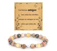 Regalo Amiga Regalos Para Graduacion Pulsera Amistad Regalo CumpleañOs Amiga Regalos Despedida Amigas CompañEra Trabajo Pulsera De La Amistad Piedras Chakras Originales Para Mujer Hermana Hija