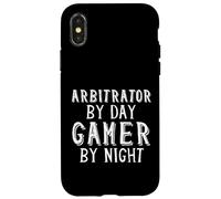 Regalo Arbitrator by Day Gamer by Night Gaming para arbitraje Carcasa para iPhone X/XS