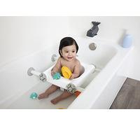 Regalo Baby Basics™ - Asiento de baño, marca galardonada, proporciona apoyo y equilibrio para el baño sentado, incluye sistema de ventosa fuerte y seguro, agujeros de drenaje para una fácil limpieza,