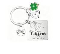 Regalo bailarina/cantante/peluquería/tocadora/esteticista llavero personalizado regalo único para colega de trabajo, amigo, familia, llavero, ideal para regalos de Navidad, cumpleaños, Peluquería, L