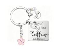 Regalo bailarina/cantante/peluquería/tocadora/esteticista llavero personalizado regalo único para colega de trabajo, amigo, familia, llavero, ideal para regalos de Navidad, cumpleaños, Peluquería, L