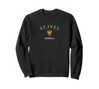 Regalo clásico del Escudo de Cornualles de St. Ives, Cornwall, Inglaterra Sudadera