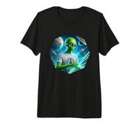 Regalo de administración de Cable para Ingeniero de Redes alienígen Camiseta Premium