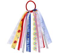 Regalo de agradecimiento al profesor, 8.7 pulgadas, We Appreciate Thank You, serpentina, lazo elástico para el pelo, banda de soporte para pony, para profesores, graduados, mujeres, niñas, fin de año