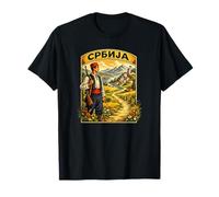Regalo de Amigo serbio de Serbia Belgrado Serbia Camiseta