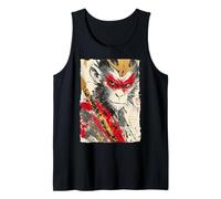 Regalo de Arte japonés Moderno de Sun Wukong Monkey King Fierce Camiseta sin Mangas