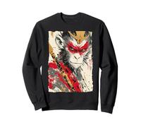 Regalo de Arte japonés Moderno de Sun Wukong Monkey King Fierce Sudadera