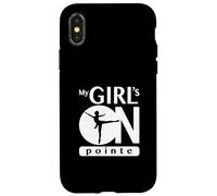Regalo de Bailarina de Ballet My Girl Is On Pointe | Dance Moms Carcasa para iPhone X/XS