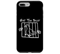 Regalo de broma sarcástica con meme divertido de Got Too Silly Goose Carcasa para iPhone 7 Plus/8 Plus