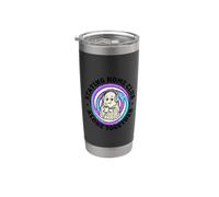 Regalo de café retro de Ghost Staying Home Club Alone Together Vaso térmico de acero inoxidable de doble pared