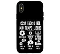 Regalo de Calcio para los Amantes del fútbol simpáticos Carcasa para iPhone X/XS