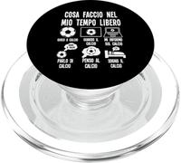 Regalo de Calcio para los Amantes del fútbol simpáticos PopSockets PopGrip para MagSafe