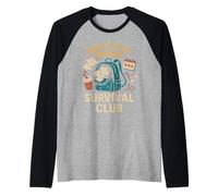 Regalo de Caos para Padres de Escuela Secundaria para mamá o papá Camiseta Manga Raglan