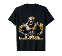 Regalo de colección de monedas de oro para hombres Camiseta