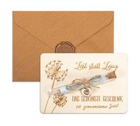 Regalo de confirmación, embalaje regalo de dinero, confirmación, joven, niña, regalo de confirmación con tubos de ensayo, regalos divertidos para confirmación bautizo (tiempo en lugar de cosas)