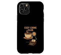 Regalo de Cozy Crime Club Mystery Reader con forma de libro para un detective Carcasa para iPhone 11 Pro