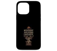 Regalo de Cozy Crime Club Mystery Reader con forma de libro para un detective Carcasa para iPhone 13 Pro Max