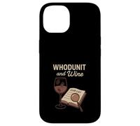 Regalo de Cozy Crime Club Mystery Reader con forma de libro para un detective Carcasa para iPhone 14