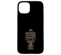 Regalo de Cozy Crime Club Mystery Reader con forma de libro para un detective Carcasa para iPhone 15 Plus