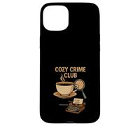 Regalo de Cozy Crime Club Mystery Reader con forma de libro para un detective Carcasa para iPhone 15 Plus