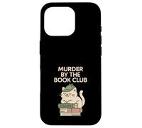 Regalo de Cozy Crime Club Mystery Reader con forma de libro para un detective Carcasa para iPhone 16 Pro