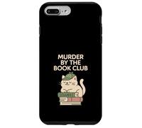 Regalo de Cozy Crime Club Mystery Reader con forma de libro para un detective Carcasa para iPhone 7 Plus/8 Plus