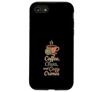 Regalo de Cozy Crime Club Mystery Reader con forma de libro para un detective Carcasa para iPhone SE (2020) / 7 / 8