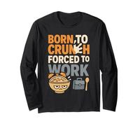 Regalo de Cultura de Desayuno para Amantes de los Cereales para Adultos Manga Larga