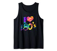 Regalo de cumpleaños de los años 80 con texto en inglés "I Love the 80's Funky ochenta Camiseta sin Mangas