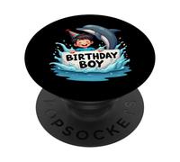 Regalo de cumpleaños de pez delfín Genial para Hijo, Adolescente y Hermano PopSockets PopGrip Adhesivo