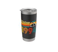 Regalo de cumpleaños número 32, 32 años, hombres y mujeres, retro, vintage 1994 Vaso térmico de acero inoxidable de doble pared