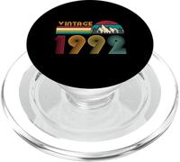 Regalo de cumpleaños número 34, 34 años, Hombres y Mujeres, Retro, Vintage 1992 PopSockets PopGrip para MagSafe