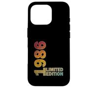 Regalo de cumpleaños número 39 para Hombres y Mujeres Nacidos en 1986 cumpliendo 39 años Carcasa para iPhone 16 Pro