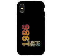 Regalo de cumpleaños número 39 para Hombres y Mujeres Nacidos en 1986 cumpliendo 39 años Carcasa para iPhone X/XS