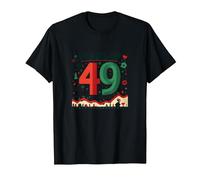 Regalo de cumpleaños número 49: Celebración épica Falla y GANA Camiseta, Hombre, Negro, M