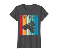 Regalo de cumpleaños para 18 años Quad Fan 4x4 ATV Chicos Camiseta, Mujer, Jaspeado Oscuro, L