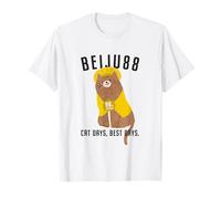 Regalo de cumpleaños para Gatos Gatos Perros Hombres Mujeres Amantes de los Gatos 88 años Cat Days, Mejores días Camiseta