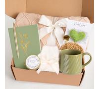 Regalo de cumpleaños para mujeres, amistad, canastas de regalo para mujeres, pensando en ti, regalo inspirador, caja de cuidado personal para mamá, mejor amiga, hermana, esposa, novia, compañera de