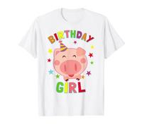 Regalo de cumpleaños para niñas Camiseta gráfica económica