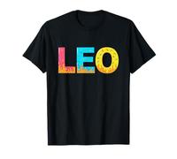 Regalo de cumpleaños para niño o Hijo con Nombre de Leo Camiseta