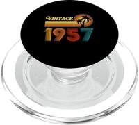 Regalo de cumpleaños Vintage de 1957 para Hombres y Mujeres, 69 años, Palma Retro PopSockets PopGrip para MagSafe