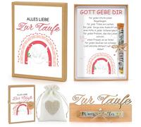 Regalo de dinero Embalaje Caja de regalo Tarjeta de boda Cuerda de cáñamo Plástico Tubo de ensayo (Niña para Bautismo)