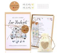 Regalo de dinero para bodas, regalos de boda para parejas de novios, incluye tarjeta de boda, tubo de ensayo, bolsa de yute para boda, compromiso, aniversario de boda