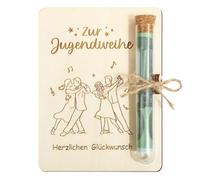 Regalo de Dinero para Deseos Embalaje con Sobres Porta Dinero De Graduación En Madera Regalo de Dinero de Madera para Fiesta De Graduados Cumpleaños Consagración Juvenil Viajes (Youth Dedication)