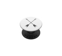 Regalo de diseño de Flecha Cruzada para Hombres, Mujeres, niños y niñas PopSockets PopGrip Adhesivo