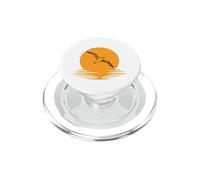 Regalo de diseño de pájaro de Albatros voladores para Amantes de Las Aves, Hombres y Mujeres PopSockets PopGrip para MagSafe